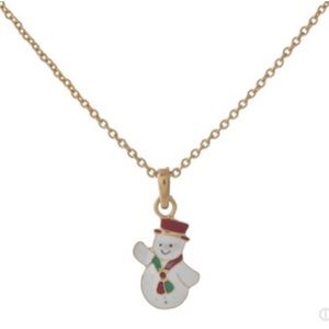New Frosty ☃️ Snowman Necklace